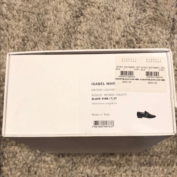 NIB Isabel Marant low heel black loafer - Picture 3 of 8